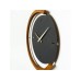 WALLXPERT Zidni sat Moon Time Wooden Metal Wall Clock APS117