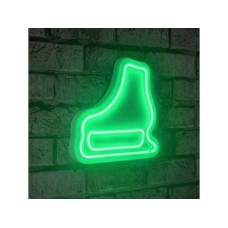 WALLXPERT Novogodišnja LED rasveta, Ice Skate Green (395NGR1975)