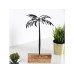 WALLXPERT Dekoracija Palm Black