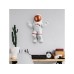 WALLXPERT Dekoracija Peace Sign Astronaut 3