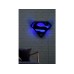 WALLXPERT Zidna lampa Superman Blue