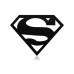 WALLXPERT Zidna lampa Superman Blue