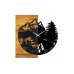 WALLXPERT Zidni sat Wooden Clock 19