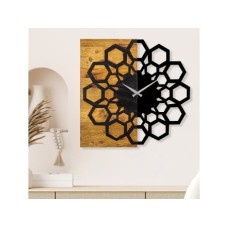 WALLXPERT Zidni sat Wooden Clock 30