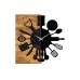 WALLXPERT Zidni sat Wooden Clock 32