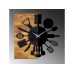 WALLXPERT Zidni sat Wooden Clock 32