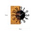 WALLXPERT Zidni sat Wooden Clock 7