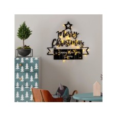 WALLXPERT Zidna dekoracija XMASBLACK 004