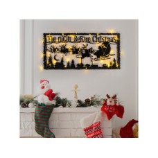 WALLXPERT Zidna dekoracija XMASBLACK 012