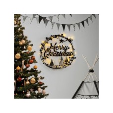 WALLXPERT Zidna dekoracija XMASBLACK 021