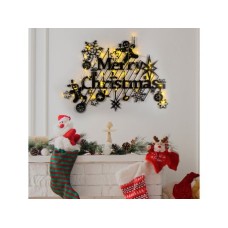 WALLXPERT Zidna dekoracija XMASBLACK 023