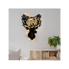 WALLXPERT Zidna dekoracija XMASBLACK 026