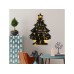 WALLXPERT Zidna dekoracija XMASBLACK 031