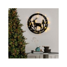 WALLXPERT Zidna dekoracija XMASBLACK 032