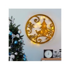 WALLXPERT Zidna dekoracija XMASGOLD 027