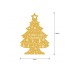 WALLXPERT Zidna dekoracija XMASGOLD 031