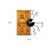 WALLXPERT Zidni sat Wooden Clock 29