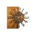 WALLXPERT Zidni sat Wooden Clock 7 A