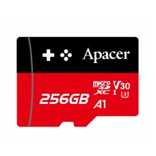 APACER Memorijska kartica microSDXC UHS-I U3 V30 A1 256GB AP256GMCSX10U7-RAGC