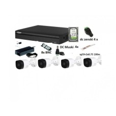 DAHUA SET-01 * 4 kamere + DVR, FULL HD, 2TB (22620)