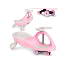 ECO TOYS Wiggle guralica za decu Led točkovi - Roze