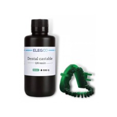 ELEGOO Dental Castable UV Resin 0.5 kg - Zelena