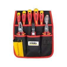 FELO Set alata za električare Ergonic VDE SL/PH 41399504 9 kom u torbi za pojas