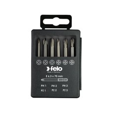 FELO Set bitova Industrial Bit-box Profi 73 mm PH/PZ 03291716 6 kom (03291716)