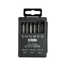 FELO Set bitova Industrial Bit-box Profi 73 mm SL/PH/PZ 03092716 6 kom