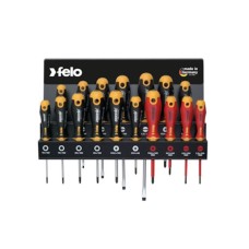 FELO Set šrafcigera Ergonic sa VDE šrafcigerima SL/PH/PZ/TX 17/1 40091743