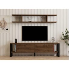 HOME LINE TV polica Melis Walnut