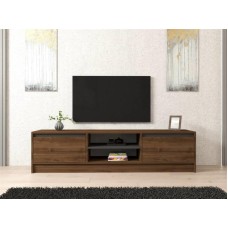 HOME LINE TV polica Olca Walnut Anthracite