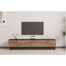 HOME LINE TV polica Pega Atlantic Pine Anthracite