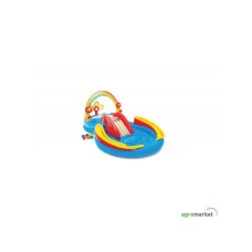 INTEX Dečji bazen 2.97 x 1.93 x 1.35m Rainbow Ring Play Center