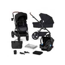 KINDERKRAFT Kolica 3u1 A-TOUR (MINK) black (KSATOU00BLK3000)