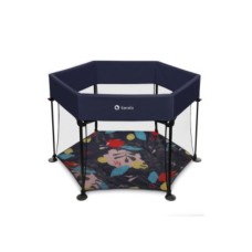 LIONELO Ogradica za bebe Roel - Navy Blue