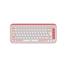 LOGITECH POP Icon Keys Roze Kompaktna bežična tastatura