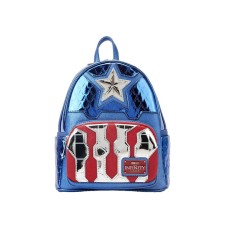 Loungefly Marvel Shine Captain America Cosplay Mini ranac