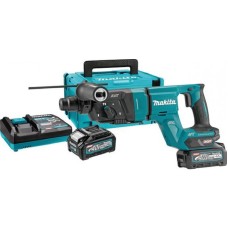 MAKITA Akumulatorski pneumatski čekić za štemovanje SDS-plus HR007GM201 40V; 2x4,0 Ah + MAKPAC kofer