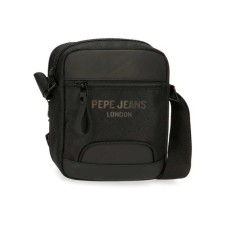 Pepe Jeans Muška torbica 22cm sa 2 pregrade Bromley black 70655