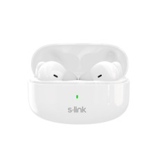 S-LINK Bluetooth slušalice SL-TWS08, bela