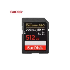 SANDISK SDXC 512GB Extreme Pro 200MB/s V30 UHS-I Class10 U3 V30