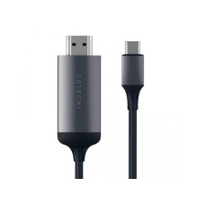 SATECHI Aluminium Type-C to 4K HDMI Cable - Space Grey