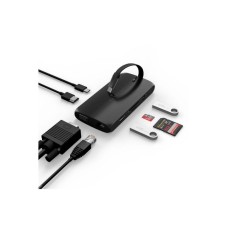 SATECHI USB-C On-the-go Multiport adapter, black (ST-UCMBAK)