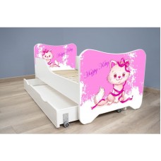 TOP BEDS Happy Kitty Dečiji krevet 160x80 + fioka Happy Kitty