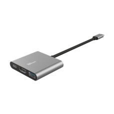 TRUST DALYX 3-in-1 Multiport USB-C Adapter (23772)