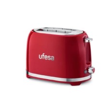 Ufesa Toster classic PinUp Rojo/snaga 850W/crveni