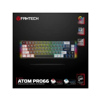 FANTECH Tastatura Mehanička Gaming MK919 Atom PRO66 crna (Blue switch) FANTECH Tastatura Mehanička Gaming MK919 Atom PRO66 crna (Blue switch)