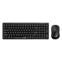 GENIUS LuxeMate Q8100 Wireless USB US crna tastatura + miš GENIUS LuxeMate Q8100 Wireless USB US crna tastatura + miš