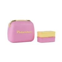 POLARBOX Bubblegum Pink - Yellow Ručni frižider 6l sa dve posude za hranu POLARBOX Bubblegum Pink - Yellow Ručni frižider 6l sa dve posude za hranu